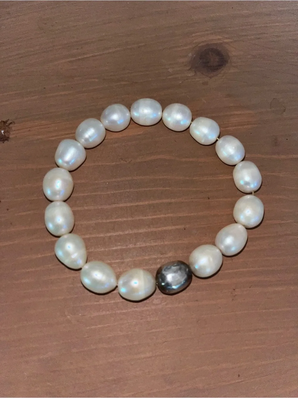 Shine on Silpada bracelet sterling and freshwater pearl. Classic design retired. - Picture 1 of 6